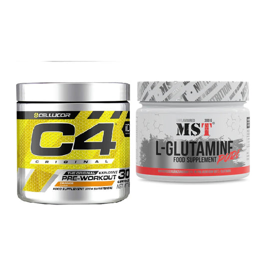 Trainings-Set: Cellucor C4 Original 30Serv. + MST Glutamine – alle enthaltenen Artikel