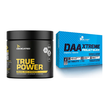 Trainings-Set: Dedicated True Power + Olimp DAA Xtreme – alle enthaltenen Artikel