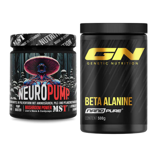 Trainings-Set: MST NeuroPump + GN Nano Beta Alanine – alle enthaltenen Artikel