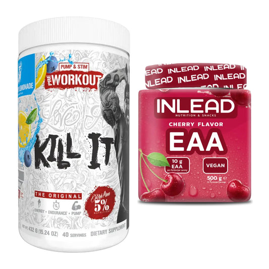 Trainings-Set: Rich Piana 5% Nutrition Kill It + INLEAD EAA – alle enthaltenen Artikel