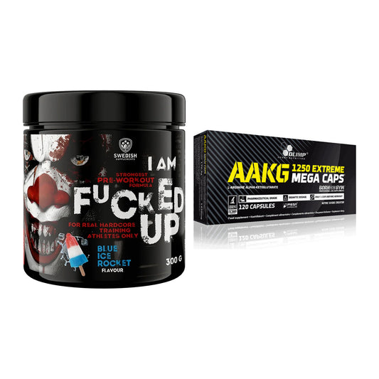 Trainings-Set: Swedish Supplements Fucked + Olimp AAKG Extreme Mega – alle enthaltenen Artikel