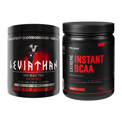 Trainings-Set: Viking Power Leviathan + Body Attack Instant BCAA – alle enthaltenen Artikel