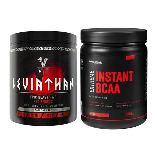 Trainings-Set: Viking Power Leviathan + Body Attack Instant BCAA – alle enthaltenen Artikel