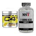 Trainings-Set: Cellucor C4 Original 30Serv. + MST 21 Amino Acids – alle enthaltenen Artikel