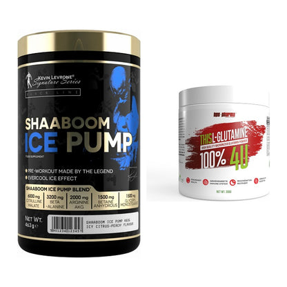 Trainings-Set: Kevin Levrone Shaaboom Ice + BPS-Pharma This Glutamin – alle enthaltenen Artikel