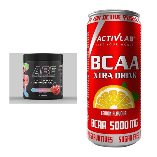 Trainings-Set: Applied Nutrition A.B.E + Activlab BCAA Xtra Drink – alle enthaltenen Artikel