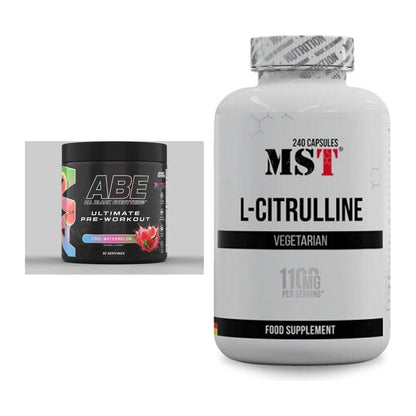 Trainings-Set: Applied Nutrition A.B.E Ultimate + MST Citrulline – alle enthaltenen Artikel