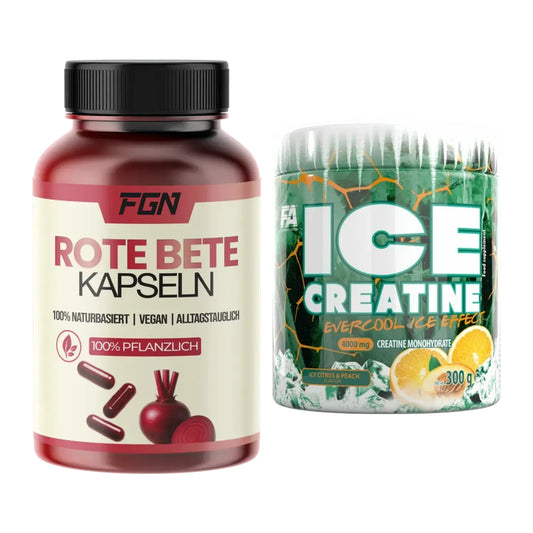 Trainings-Set: FGN Rote Beete + FA Nutrition ICE Creatine – alle enthaltenen Artikel