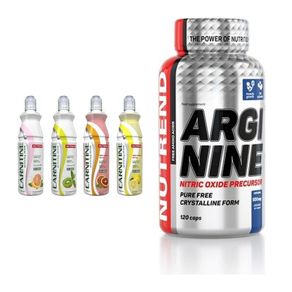 NUTREND Trainings-Set: Activity L-Carnitine Drink + Arginine – alle enthaltenen Artikel