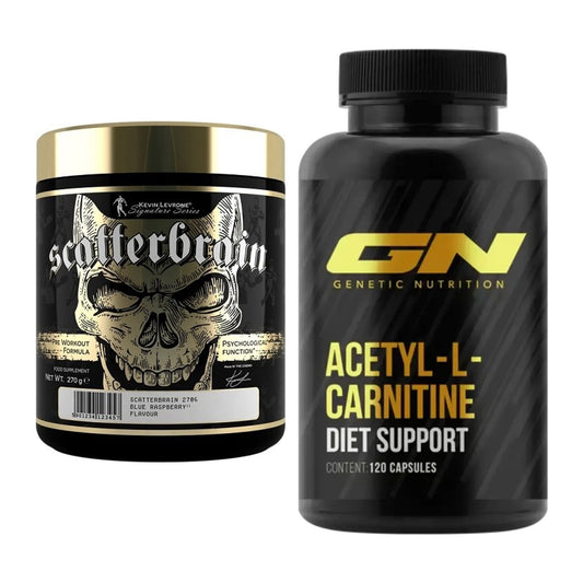 Trainings-Set: Kevin Levrone Scatterbrain + GN Acetyl L-Carnitin – alle enthaltenen Artikel