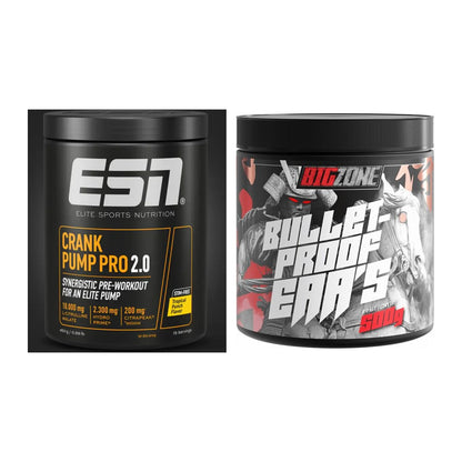 Trainings-Set: ESN Crank Pump Pro 2.0 + Big Zone Bulletproof EAA's – alle enthaltenen Artikel