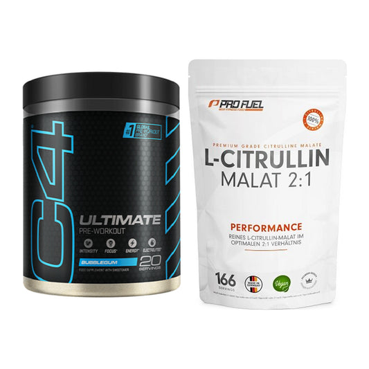 Trainings-Set: Cellucor C4 ULTIMATE 20 + ProFuel L-Citrullin Malat – alle enthaltenen Artikel
