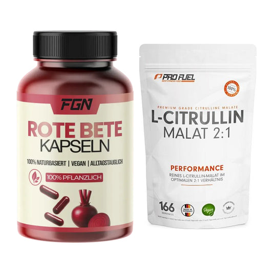 Trainings-Set: FGN Rote Beete + ProFuel L-Citrullin Malat – alle enthaltenen Artikel