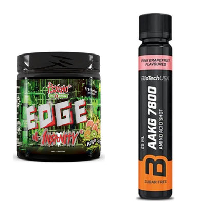 Trainings-Set: Psycho Pharma Edge of Insanity + BioTech AAKG 7800 – alle enthaltenen Artikel