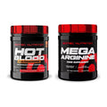 Trainings-Set: Scitec Hot Blood Hardcore + Scitec Mega Arginine – alle enthaltenen Artikel