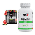 Trainings-Set: Redcon1 Total War PUMP + MST ArgiZinc Forte – alle enthaltenen Artikel