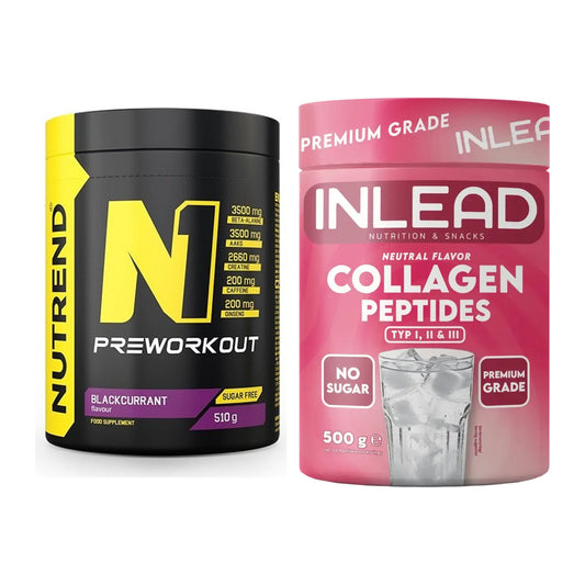 Trainings-Set: Nutrend N1 Preworkout + INLEAD Collagen Peptides – alle enthaltenen Artikel