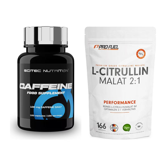 Trainings-Set: Scitec Caffeine + ProFuel L-Citrullin Malat – alle enthaltenen Artikel