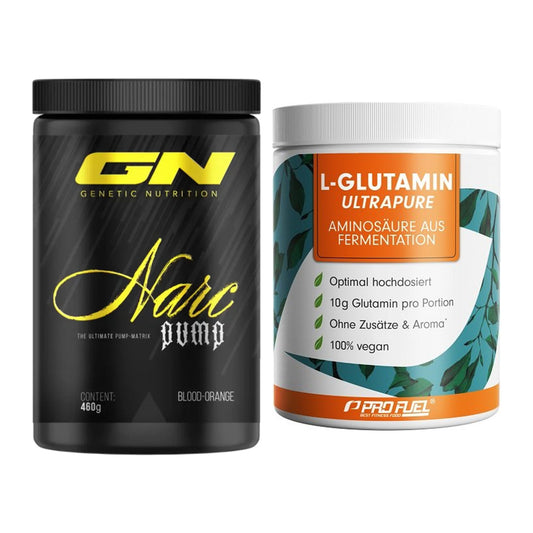 Trainings-Set: GN Narc Pump + ProFuel Glutamin Ultrapure – alle enthaltenen Artikel