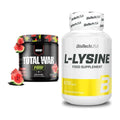 Trainings-Set: Redcon1 Total War PUMP + BioTech L-Lysine – alle enthaltenen Artikel