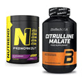 Trainings-Set: Nutrend N1 Preworkout + BioTech Citrulline Malate – alle enthaltenen Artikel