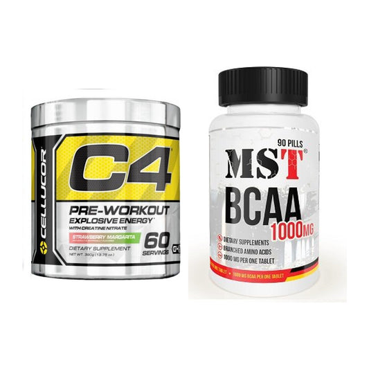 Trainings-Set: Cellucor C4 Original 60 + MST BCAA 1000 (90 Tabl.) – alle enthaltenen Artikel