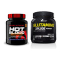 Trainings-Set: Scitec Hot Blood Hardcore + Olimp L-Glutamine Xplode – alle enthaltenen Artikel