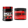 Trainings-Set: Scitec Hot Blood Hardcore + Body Attack Arginine Shock – alle enthaltenen Artikel