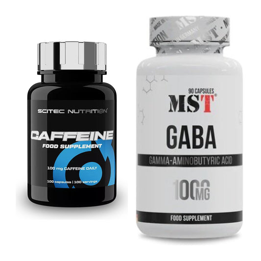 Trainings-Set: Scitec Caffeine + MST GABA 1000mg – alle enthaltenen Artikel