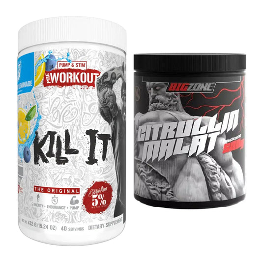 Trainings-Set: Rich Piana 5% Nutrition + Big Zone Citrullin Malat – alle enthaltenen Artikel