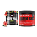 Trainings-Set: Redcon1 Total War PUMP + Body Attack Arginine Shock – alle enthaltenen Artikel