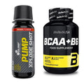 Trainings-Set: Olimp Pump Xplode Shot + BioTech BCAA+B6 100 Tabl – alle enthaltenen Artikel