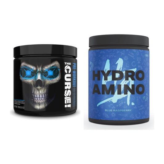 Treningssett: JNX Sports The Curse! + Nanosupps Hydro Amino – alle varer inkludert