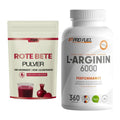 Trainings-Set: FGN Rote Beete Pulver + ProFuel L-Arginin 6000 – alle enthaltenen Artikel