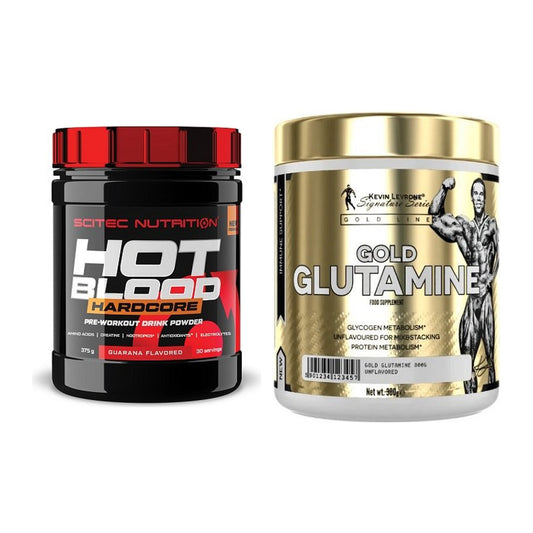 Trainings-Set: Scitec Hot Blood Hardcore + Kevin Levrone GOLD – alle enthaltenen Artikel