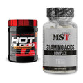 Trainings-Set: Scitec Hot Blood Hardcore + MST 21 Amino Acids – alle enthaltenen Artikel