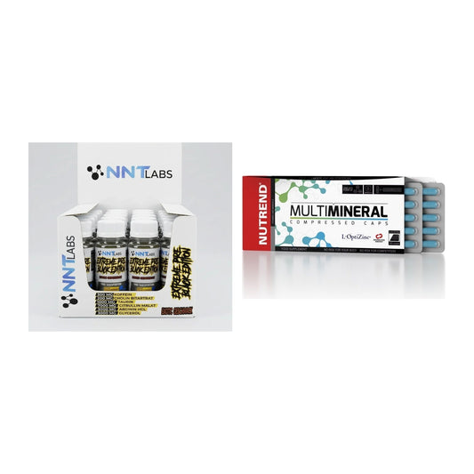 Trainings-Set: NNT Extreme Black Edition + Nutrend Multimineral – alle enthaltenen Artikel