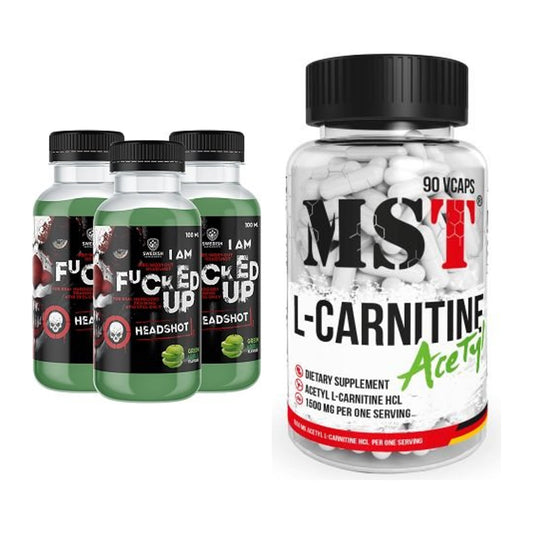Trainings-Set: Swedish Supplements Fucked Up + MST L-Carnitine Acetyle – alle enthaltenen Artikel