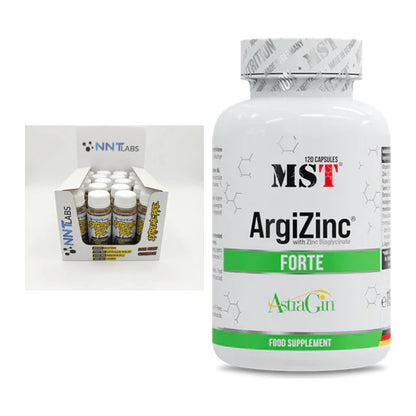 Trainings-Set: NNT Extreme Pre-Workout Shot + MST ArgiZinc Forte – alle enthaltenen Artikel