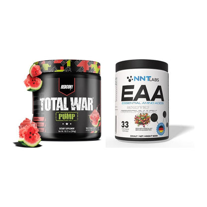 Trainings-Set: Redcon1 Total War PUMP + NNT EAA – alle enthaltenen Artikel