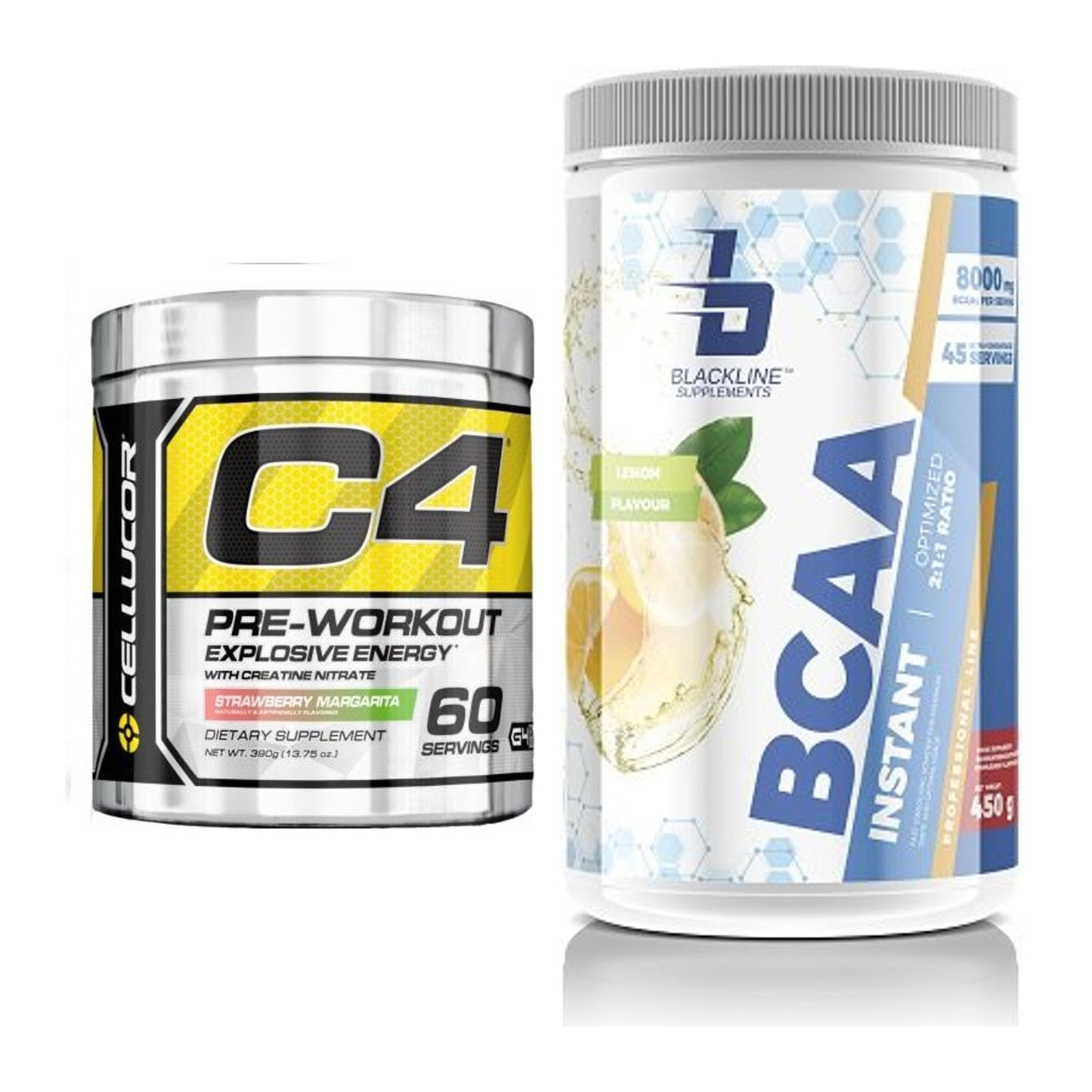 Trainings-Set: Cellucor C4 Original 60 + Blackline Supplements BCAA – alle enthaltenen Artikel