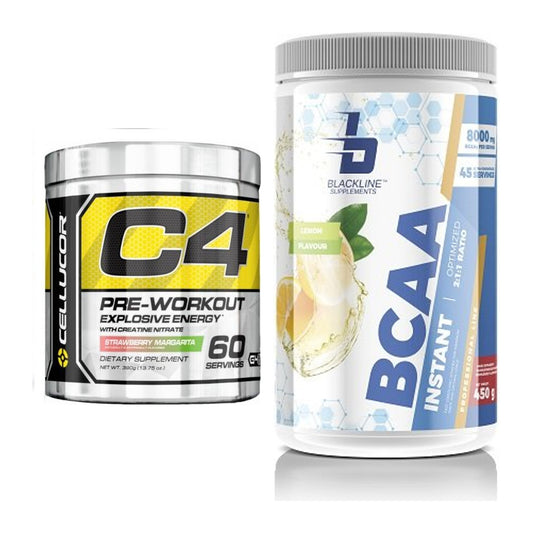 Trainings-Set: Cellucor C4 Original 60 + Blackline Supplements BCAA – alle enthaltenen Artikel