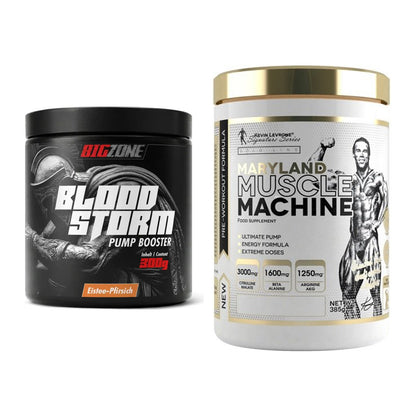 Trainings-Set: Big Zone Bloodstorm 2.0 + Kevin Levrone Maryland Muscle – alle enthaltenen Artikel