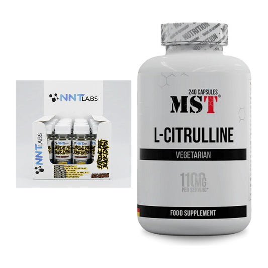 Trainings-Set: NNT Extreme Black Edition Shot + MST Citrulline – alle enthaltenen Artikel