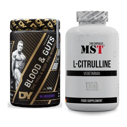 Trainings-Set: DY Nutrition Blood&Guts + MST Citrulline – alle enthaltenen Artikel