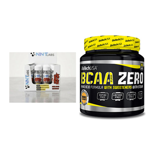 Trainings-Set: NNT Extreme Pump Shot + BioTech BCAA Zero – alle enthaltenen Artikel