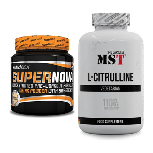Trainings-Set: BioTech Supernova + MST Citrulline – alle enthaltenen Artikel