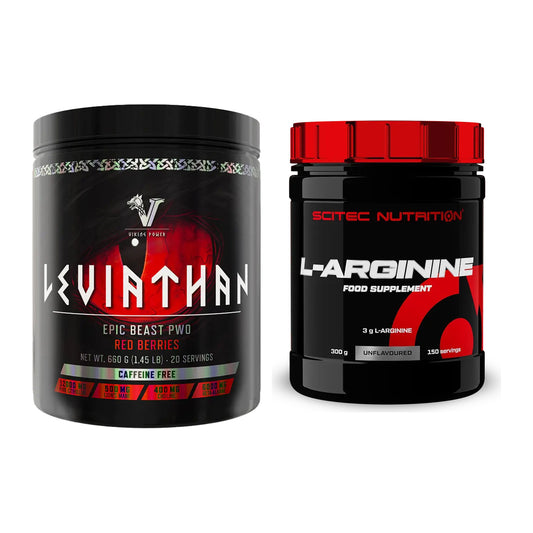 Trainings-Set: Viking Power Leviathan Hardcore + Scitec Arginin – alle enthaltenen Artikel