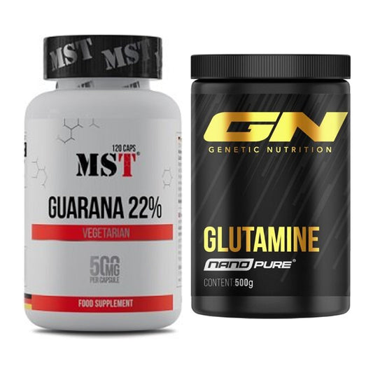 Trainings-Set: MST Guarana 22% + GN Nano Pure Glutamine – alle enthaltenen Artikel