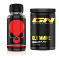 Trainings-Set: Genius Nutrition Warcry Liquid + GN Nano Pure Glutamine – alle enthaltenen Artikel